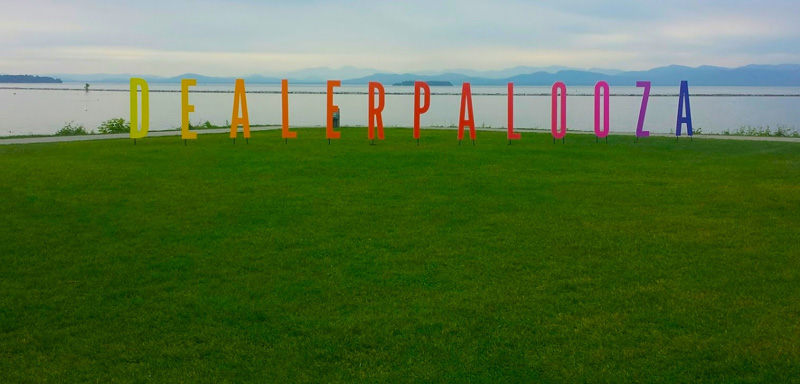 Dealerpalooza Letters on the Lawn